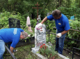 Уборка могил, покраска оград / Иваново